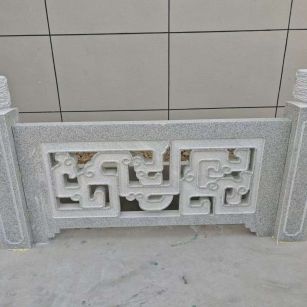 秦皇岛芝麻白河道栏杆 桥栏杆