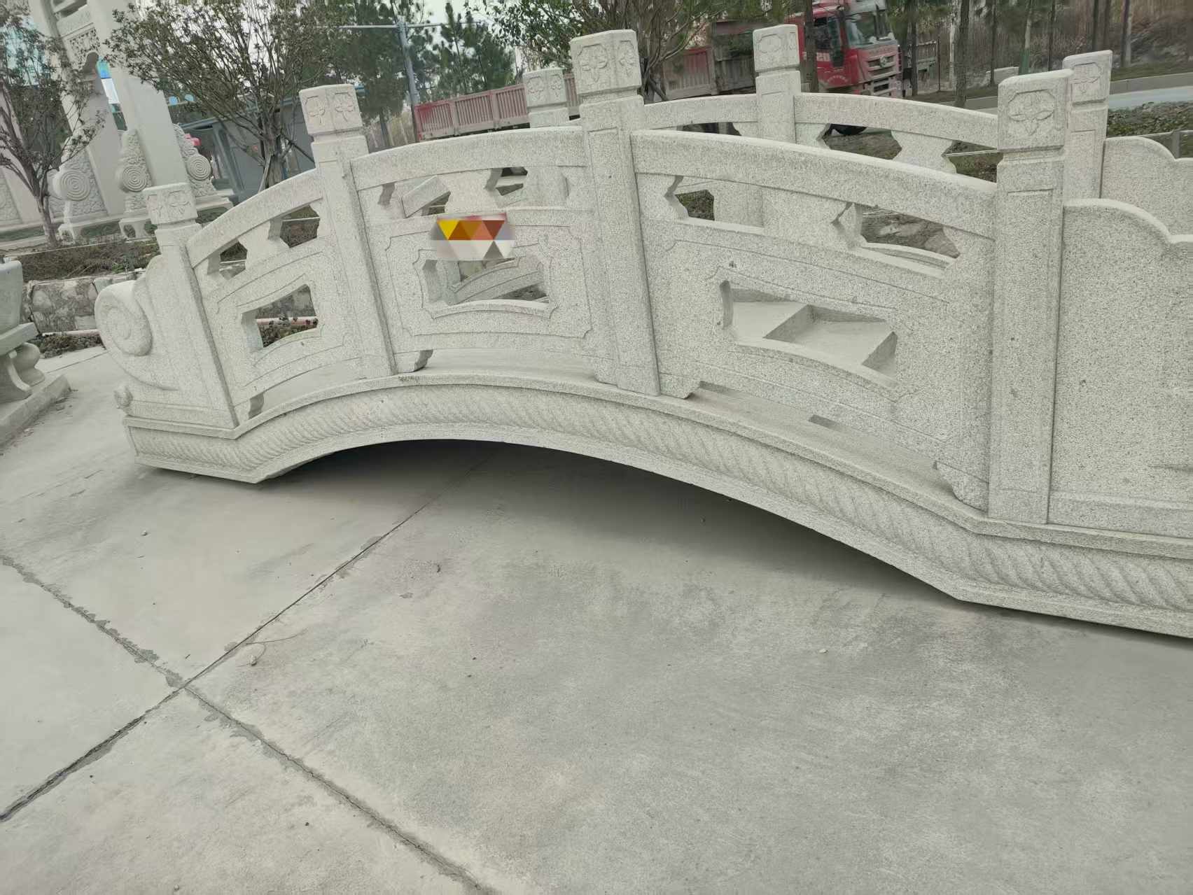 秦皇岛芝麻白拱桥，石桥