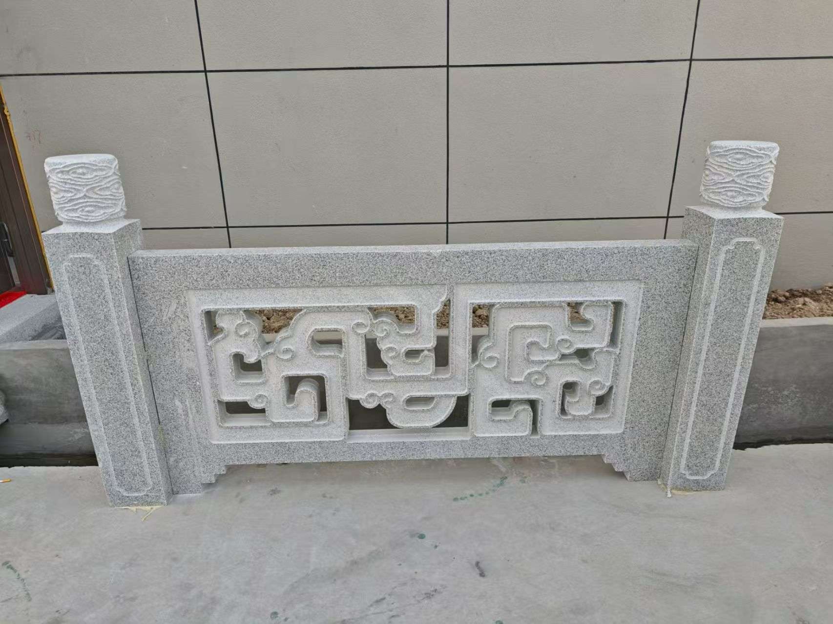 秦皇岛芝麻白河道栏杆 桥栏杆